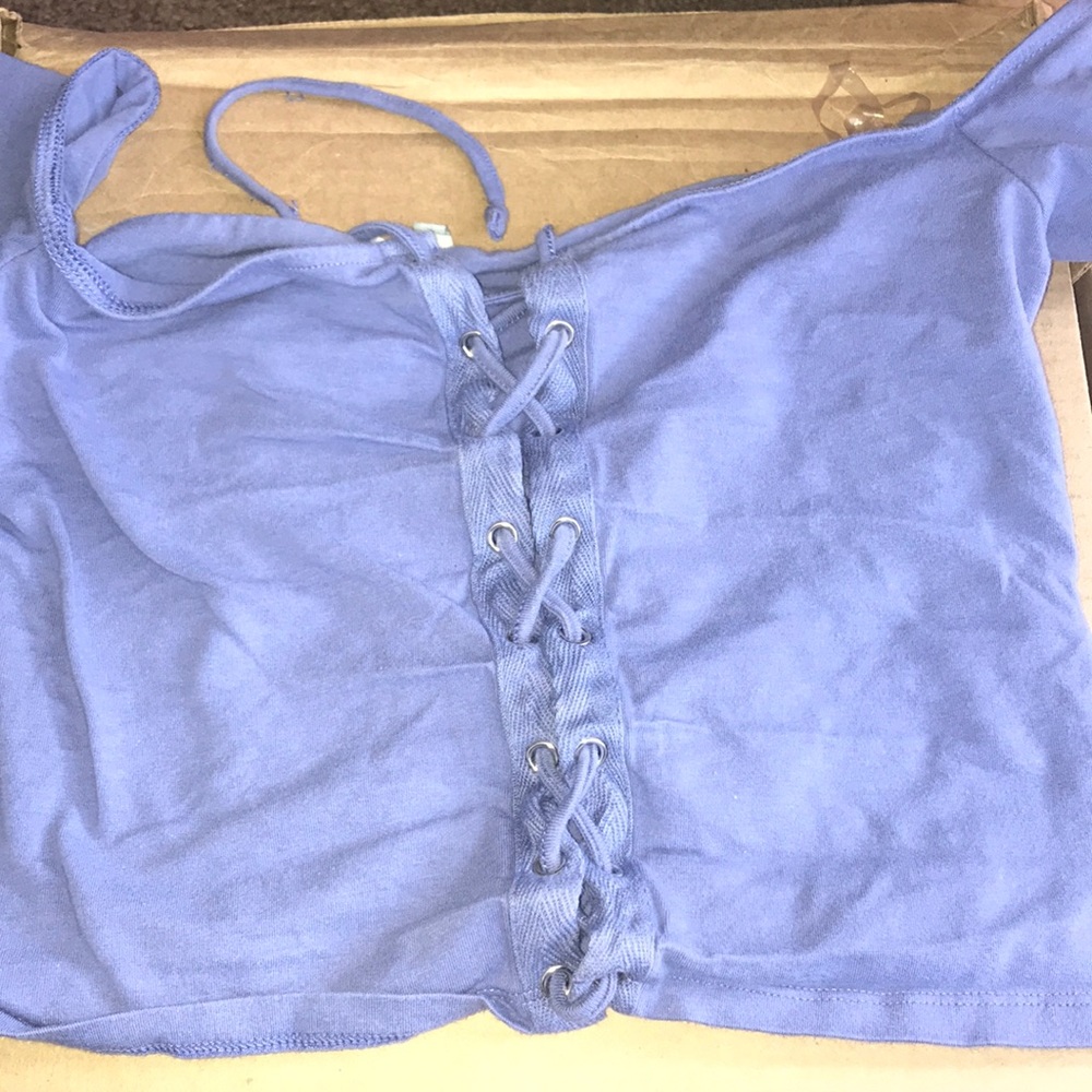 Laced Crop Top